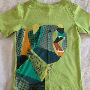 Tea collection green bear tee shirt